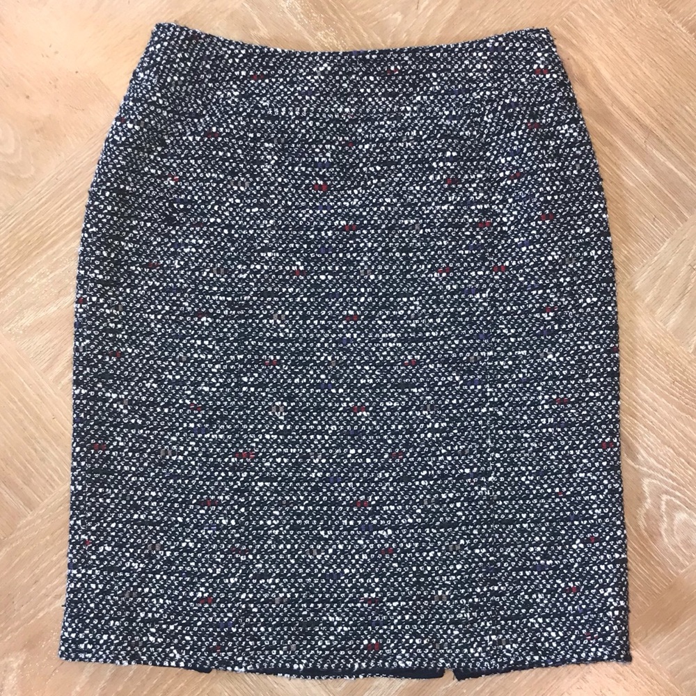 Lafayette 148 New York Tweed Skirt Size 6 - Picture 1 of 4